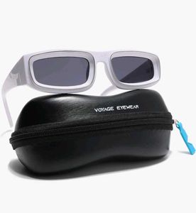 Voyage UV Protected Rectangle Sunglasses Unisex