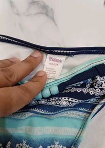 Patterned Bikini Bottom