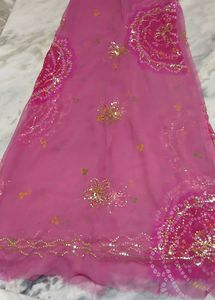Stunning Pink Rajputi Poshak material