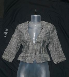 GREY BLAZER