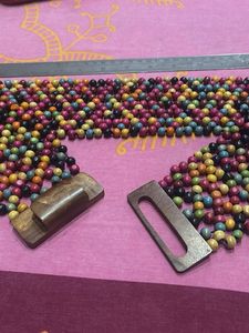 Colorful Beaded Belt