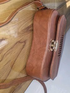 Leather Statement Bag