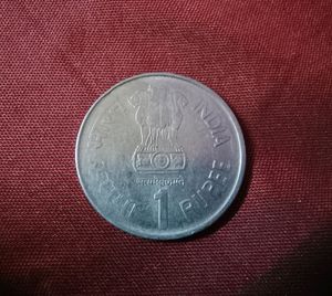 1 Rupee Coin 150 Years Of India Post /Bhartia Dack