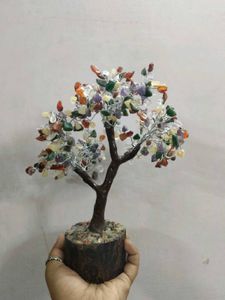 Multi Stones Natural Crystal Bonsai Tree For Decor