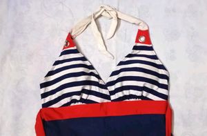 HALTER SWIMMING DRESS FOR WOMEN