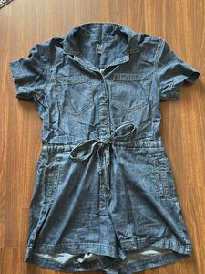 GAP Denim Jumpsuit Shorts