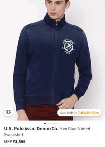U.S.POLO Assn Men Blue Jacket