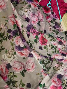 Vibrant Floral Print Blouse