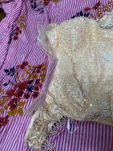 Beaded Lehenga Choli Top