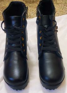 Cowboy Black Ankled Boots