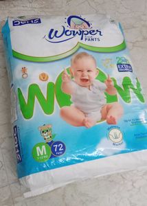 Wowper Fresh Pants Diapers M (72 pcs)
