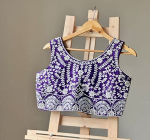 Brand new Purple Embroidered Lehenga Choli