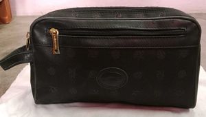 JJB BENSON Black Toiletry bag/cash bag