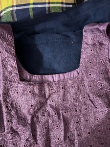 Purple Sleeveless Dress