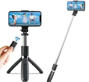bluetooth tripod with selfie stich