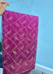 Stunning Ombre Embellished Saree