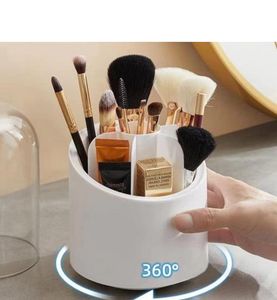 Rotating Makeup Brush Holder Organizer