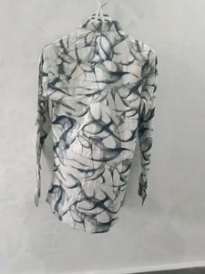 Abstract Print Men's Shirt
