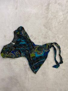 Bohemian Paisley Print Blouse