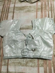 Sparkling Silver Blouse