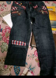 Imported Denim Jeans For 7-8 Years Old Girl