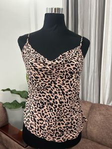 Leopard Print Camisole Top