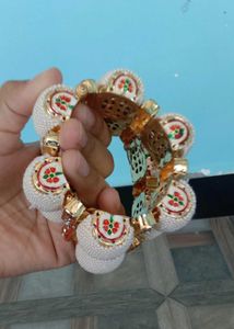 royal Exquisite Beaded Bangles Set