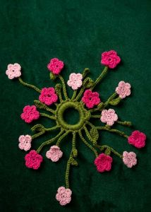 Handmade Crochet Flower hairband