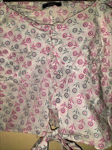 Printed Crop Top