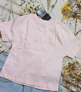 Pink Heart Graphic T-Shirt