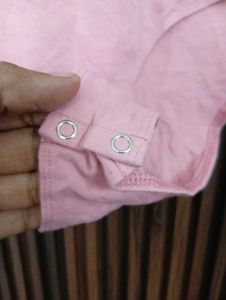 Pink Long Sleeve Bodysuit