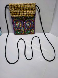 Handicraft Embroidery Sling Bag