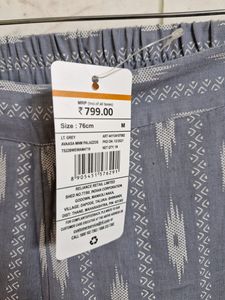 Printed Laced Palazzo Pant