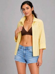 Yellow Allen Solly Shirt