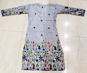 floral Printed Kurti Pant Set