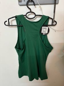 Green Tank Top with "Wild &amp; Free" Print
