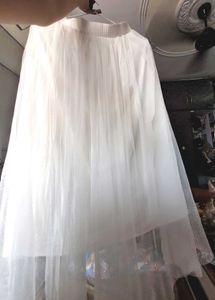 Dreamy White Tulle Skirt | Korean Style | Pristine
