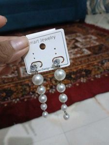 Elegant Pearl Drop Earrings