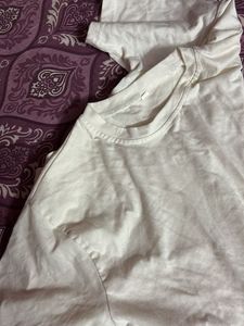 Plain White Crew Neck T-Shirt