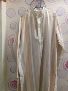 Men's Striped Kurta