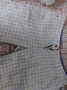 Men's Checked Casual Pants