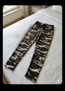 Camouflage Print Pants