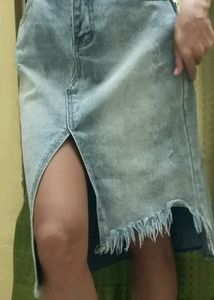 Denim Skirt