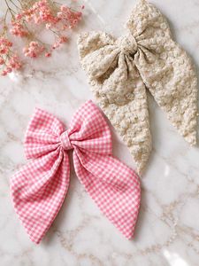 Set of 2 Large Bow Hair Clips