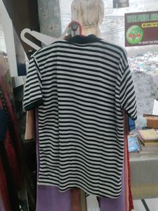 Striped Polo T-Shirt