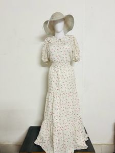 Floral Peter Pan Collar Dress