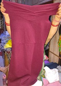Chic Off-Shoulder Burgundy Dress