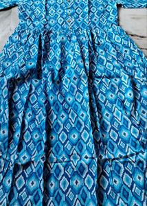 🧡🩵♥️ Aline Kurta Dresses