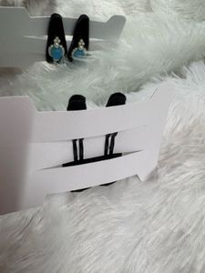 Pearl &amp; glass bead Hair Clips - Set of 2