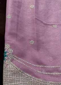 Pink Party Wear Saree